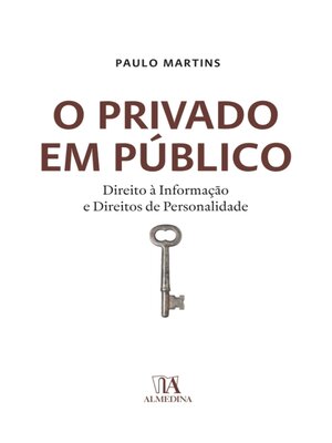 cover image of O Privado em Público